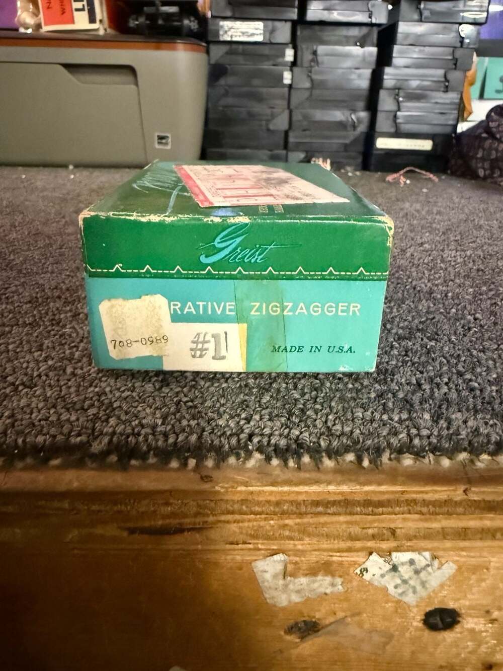 Vintage Greist Decorative Zigzagger #1 Sewing Machine Attachment